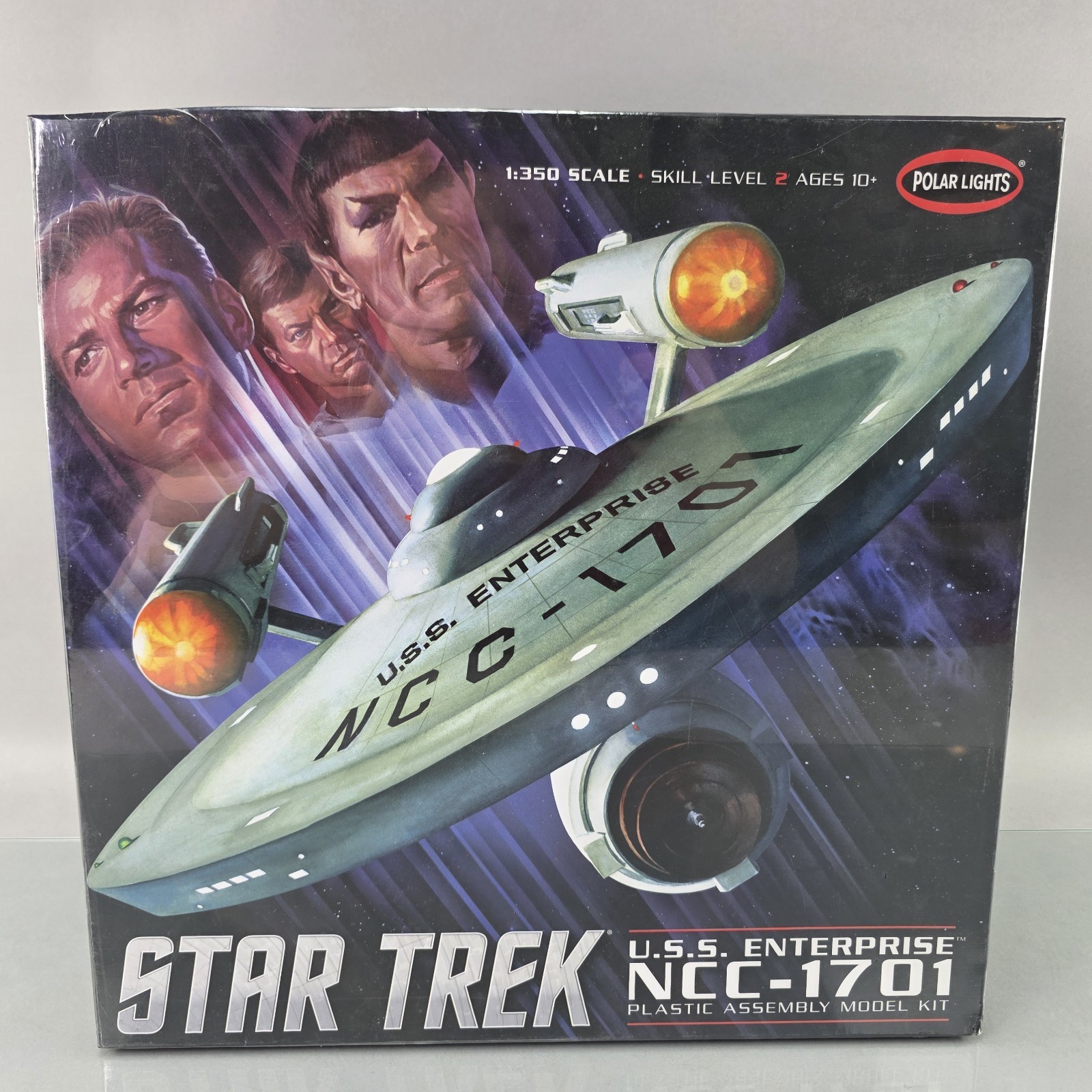 Polar Lights 1/350 Star Trek USS Enterprise NCC-1701 Model Kit POL880/04 SEALED