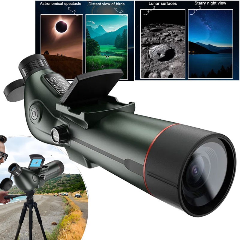 SPX5-80 4K Astronomy Telescope Camera 350X Waterfroof Bird Observation Outdoors
