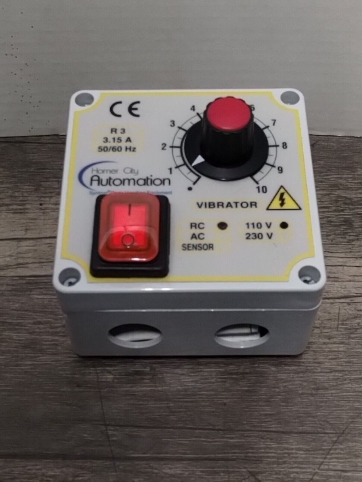 Syntron HCA-R3 Homer City Automation Controller, VIBRATION CONTROL