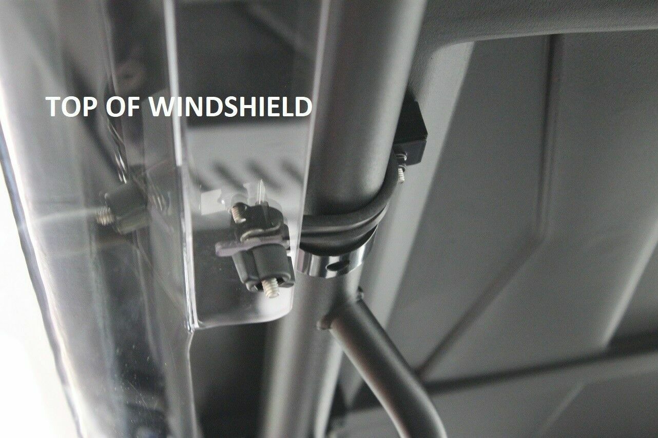 KAWASAKI MULE PRO 2019-2024 MAX-FLO VENTED WINDSHIELD
