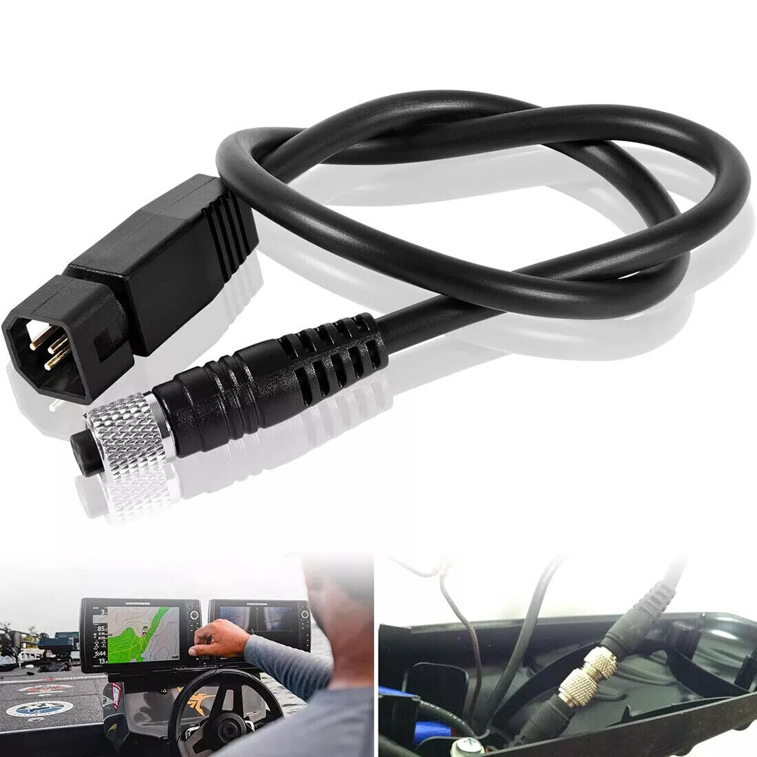 Humminbird 7-Pin Adapter Cable Replacement for Minn Kota MKR-US2-8 1852068