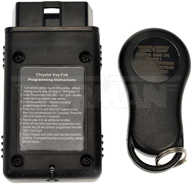 Dorman 13778 Keyless Entry Remote 3 Button fits Chrysler Dodge Jeep