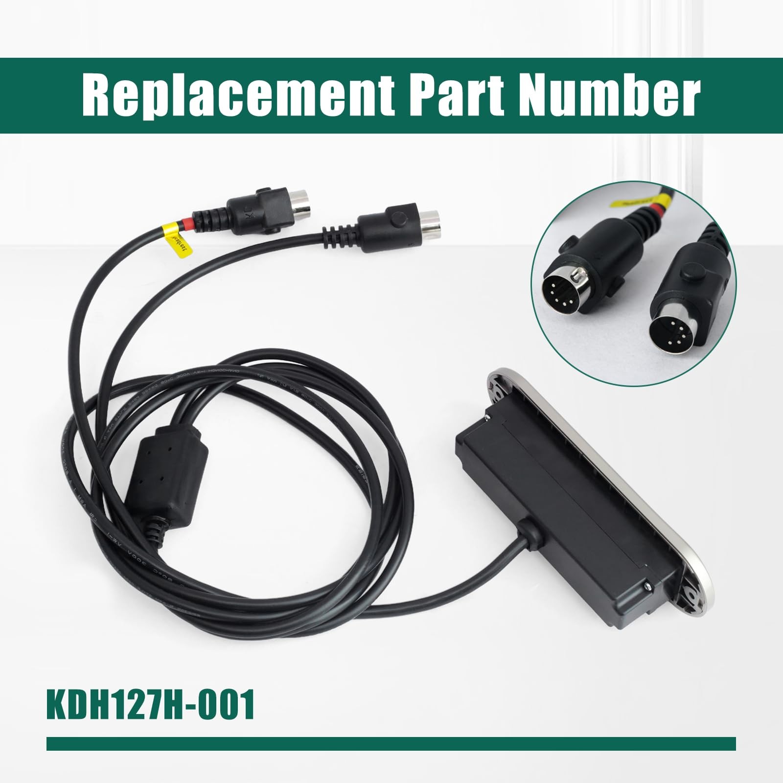 KDH127H001 Hand Control Switch 5 Button Recliner Controller USB Silver