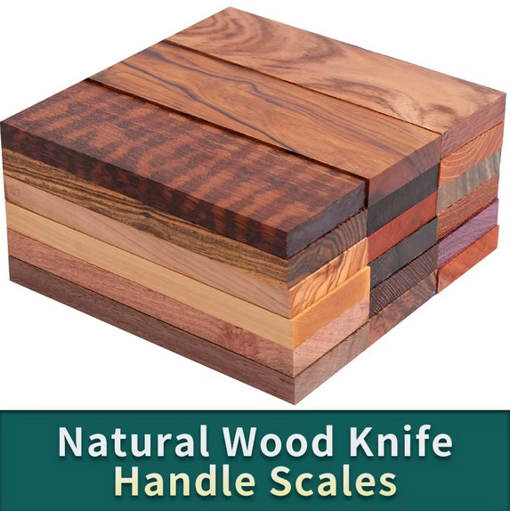 Natural Wood for Knife and Gun Scales (.39" x 1.57" x 4.7")