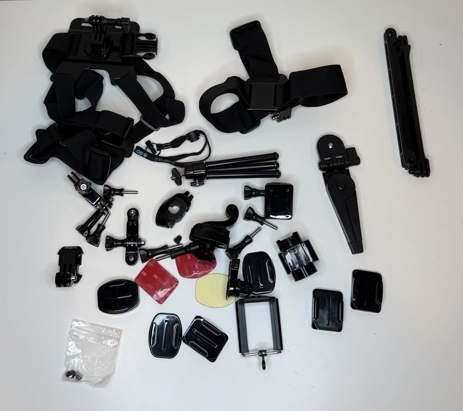 GoPro Accessories Bundle and Bag – Mounts & More – No Camera