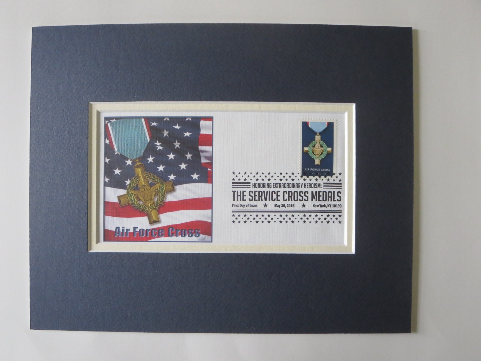 Saluting the U.S.  Air Force & the Air Force Cross & First Day Cover stamp