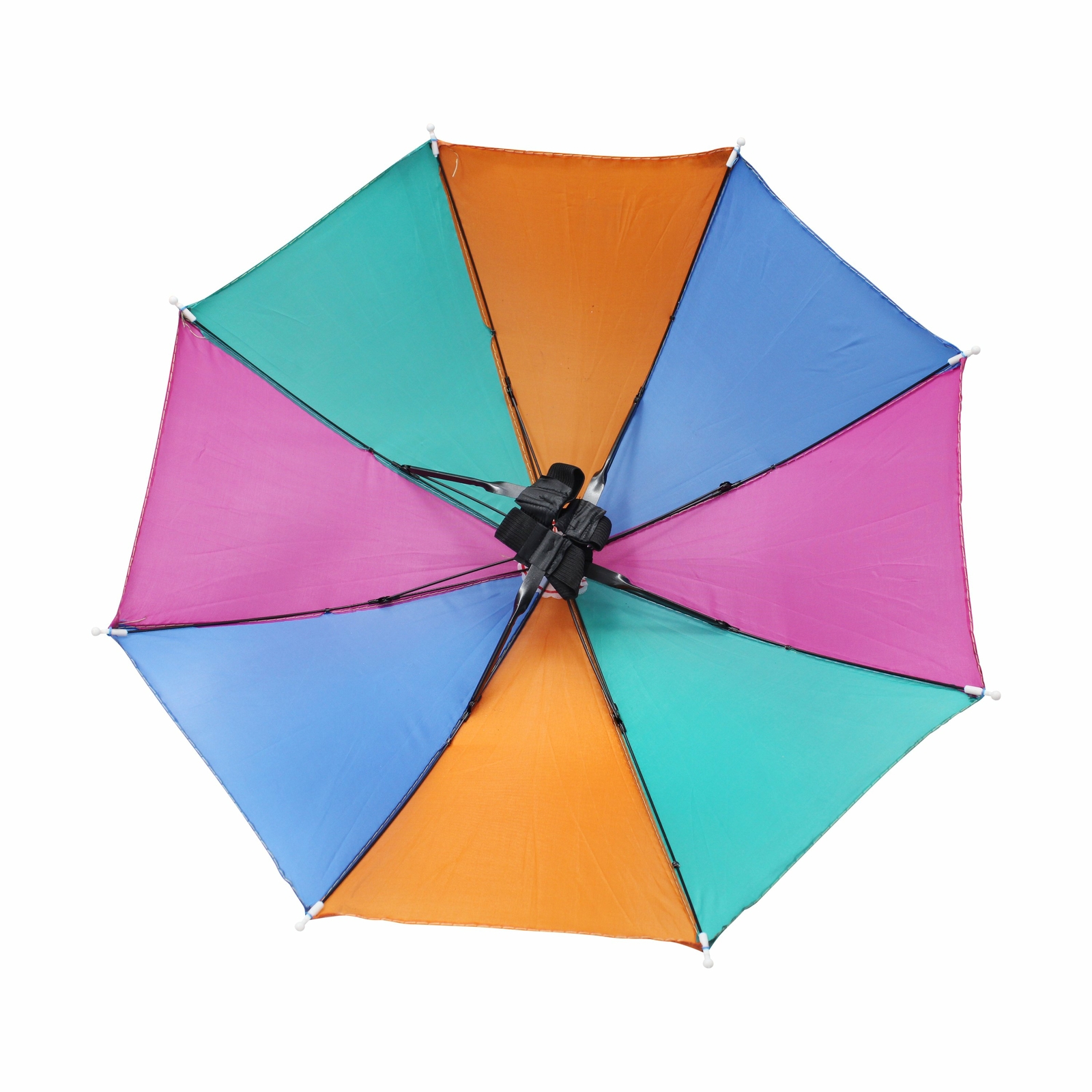 Umbrella Hat with Head Strap