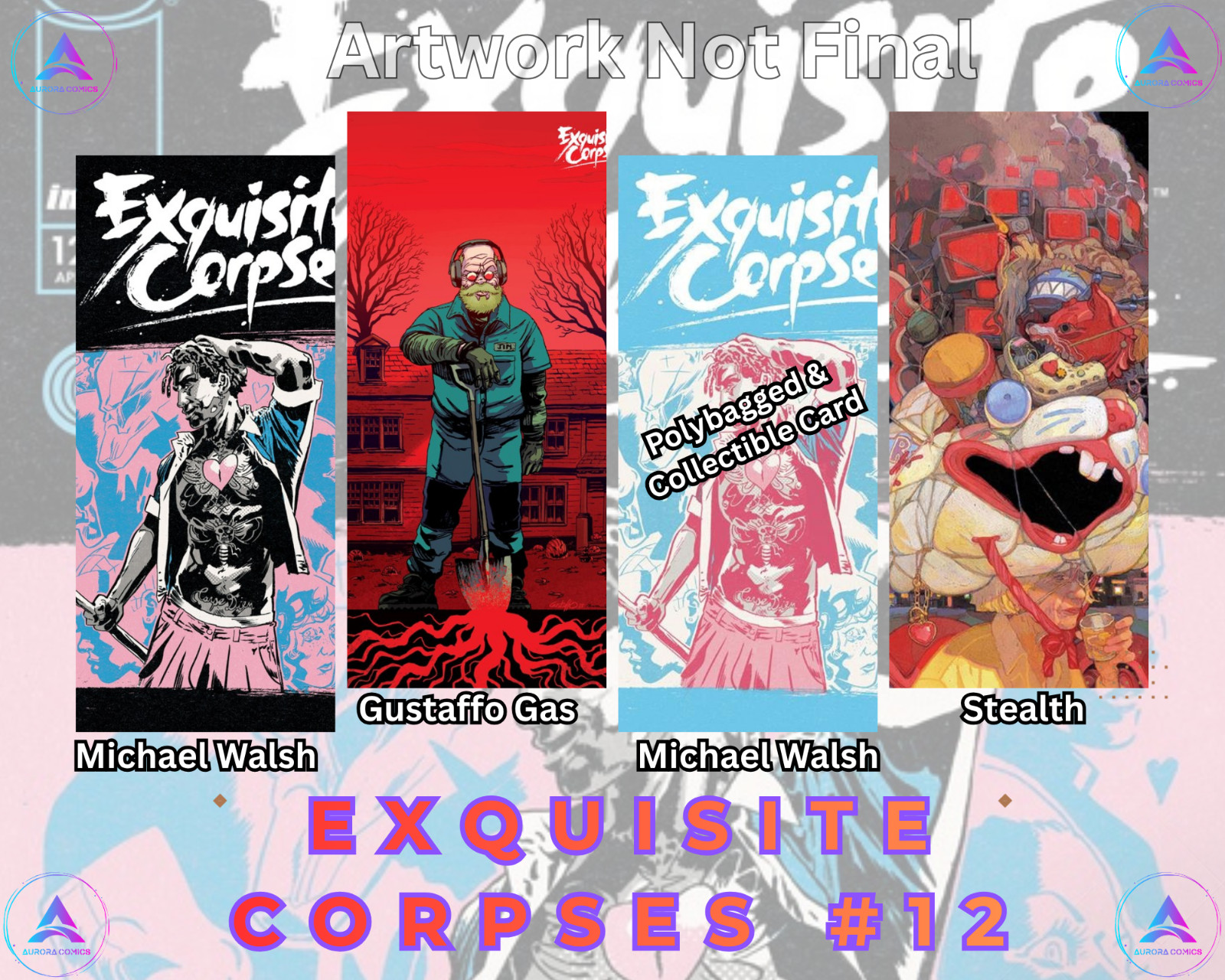 🟣Exquisite Corpses #12 (4 Book set) Presale 4/22/26