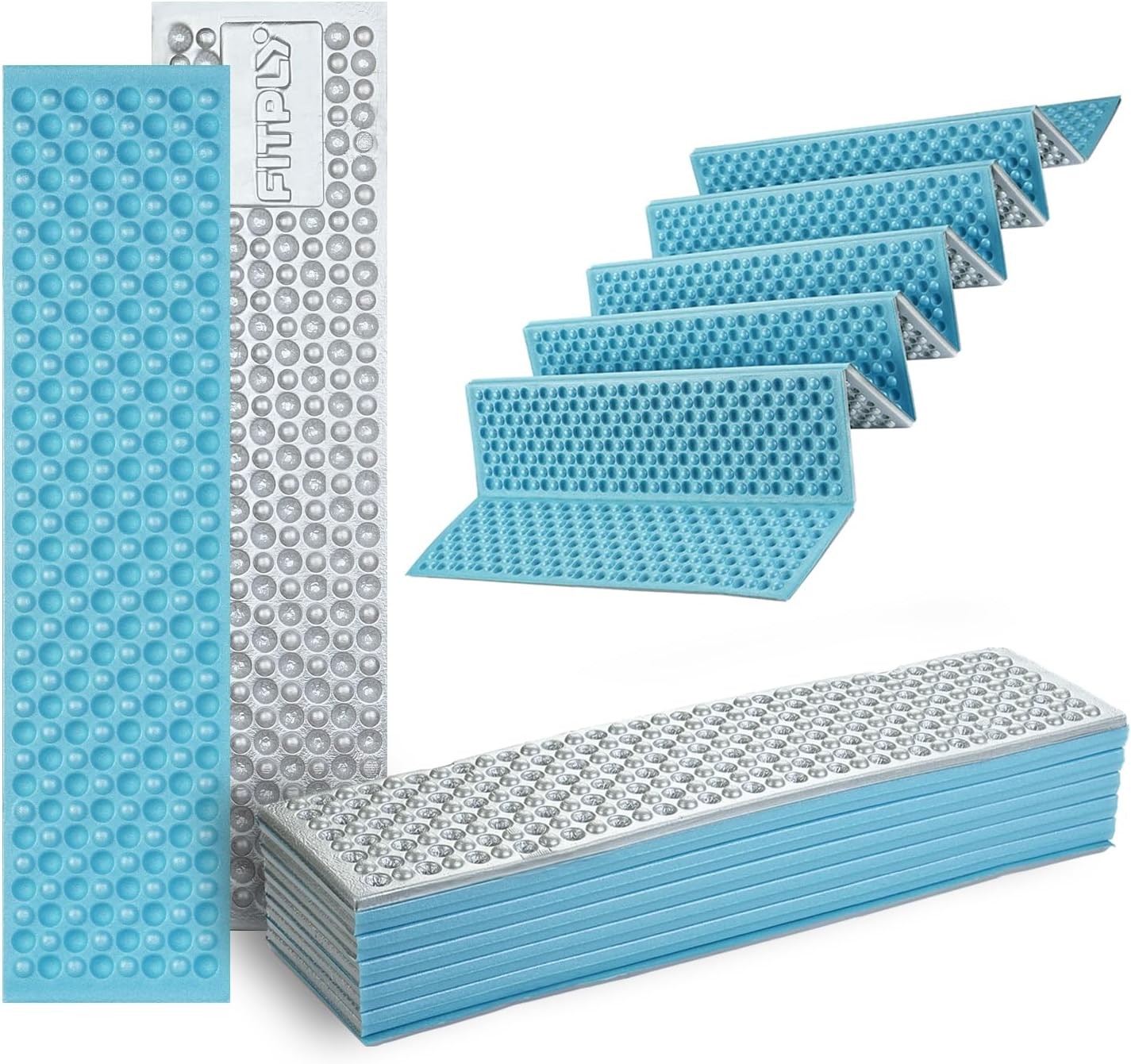 Ultralight Foam Sleeping Pad, Waterproof Closed Cell Foam Pad for Superior In...