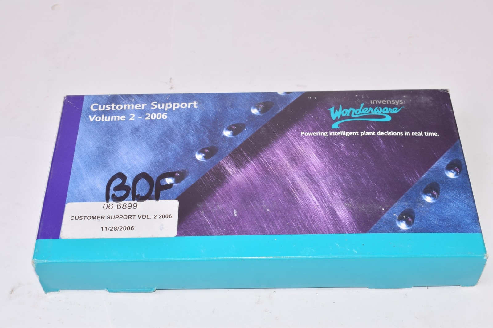 Invensys Wonderware Customer Support Volume 2 - 2006