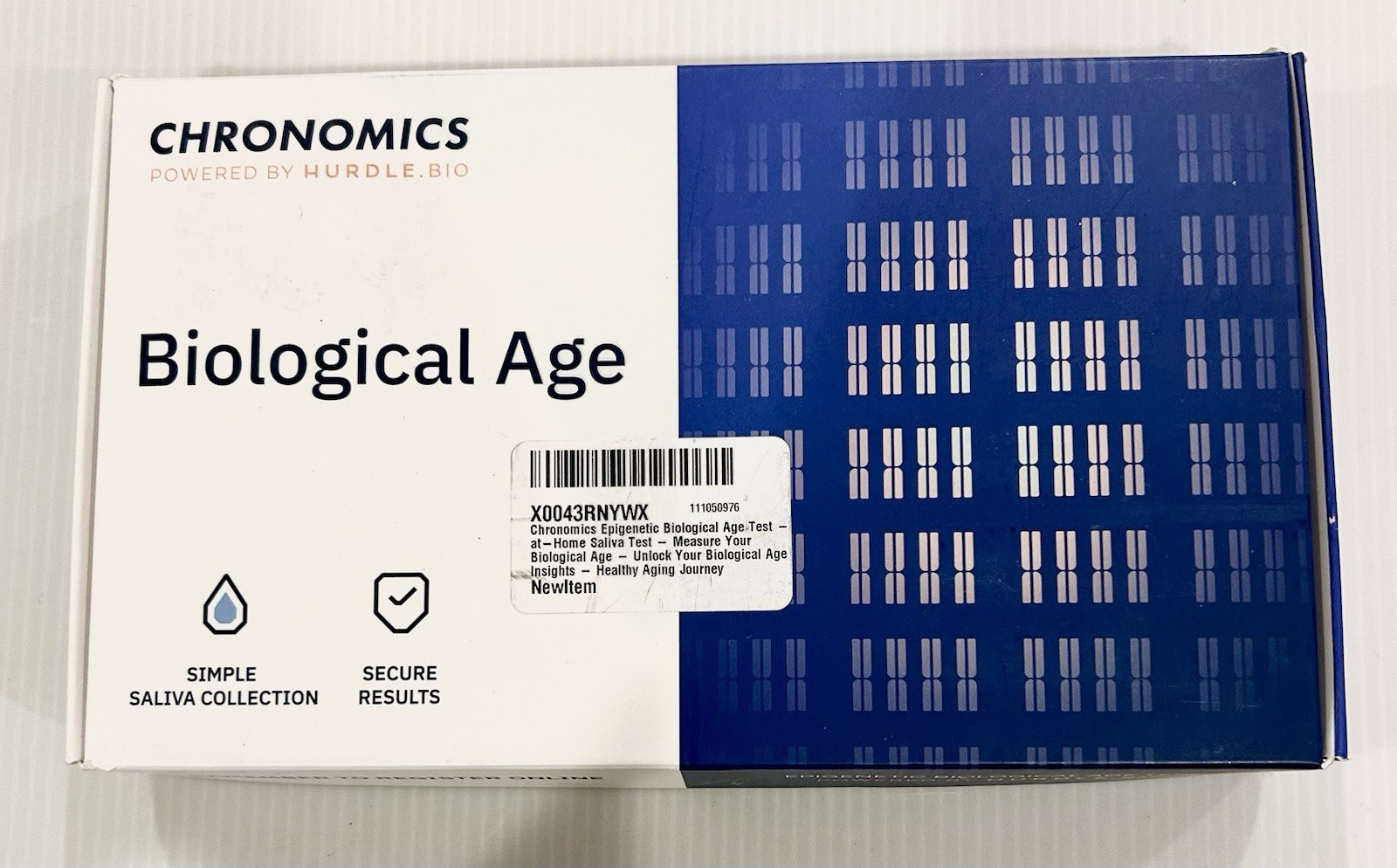 Epigenetic Biological Age Test - at-Home Saliva Test - Measure Your Biological