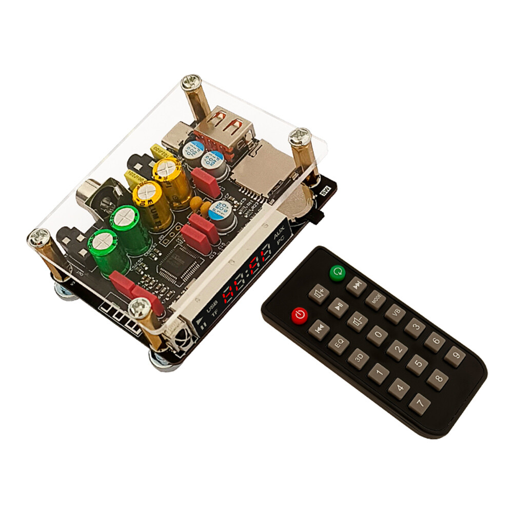ZK-DAM-K1 DSP Tuning Preamp Bluetooth Decoder Board U Disk Sound Card Decoding