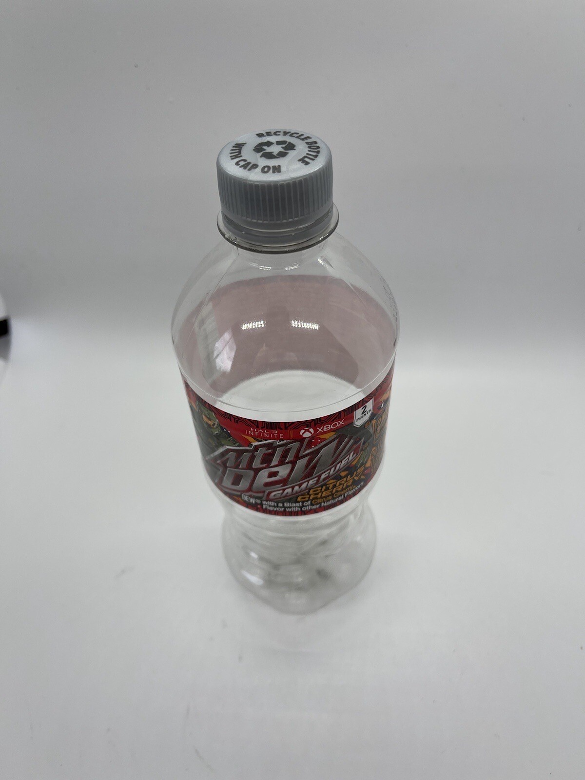 Mountain Dew Empty Bottle - Game Fuel Citrus Cherry - Limited - 2023 Rare OOP