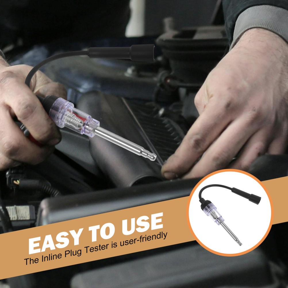 Engine Ignition Tester Spark Plug Tester Tool for Vehicle Diagnostics