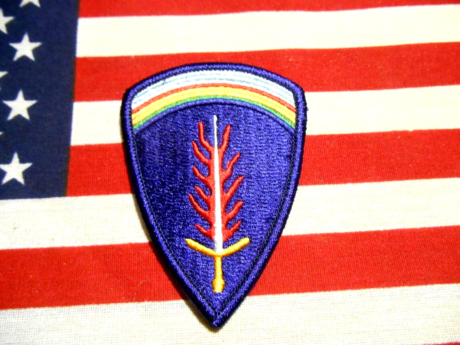 US ARMY EUROPE COLOR SSI PATCH VIETNAM ERA