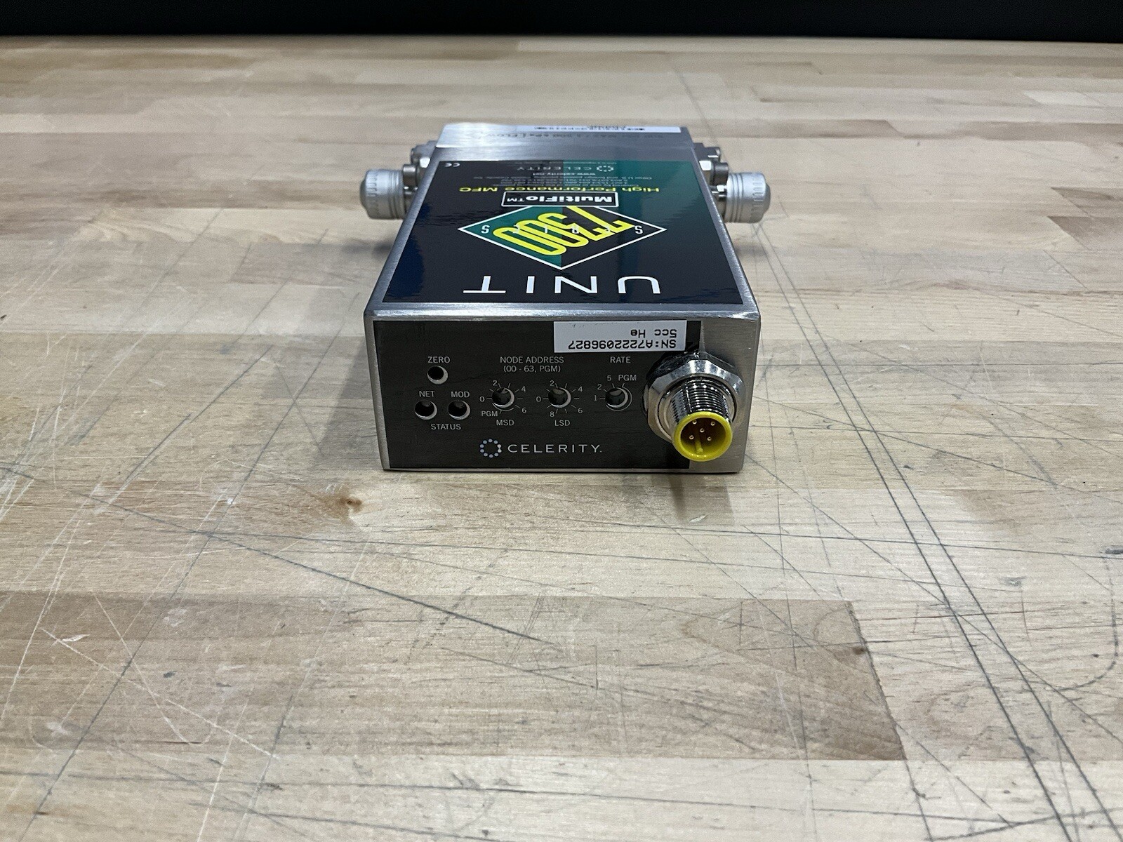 Celerity UNIT Instruments Mass Flow Controller 7300 Series UFC-7304C