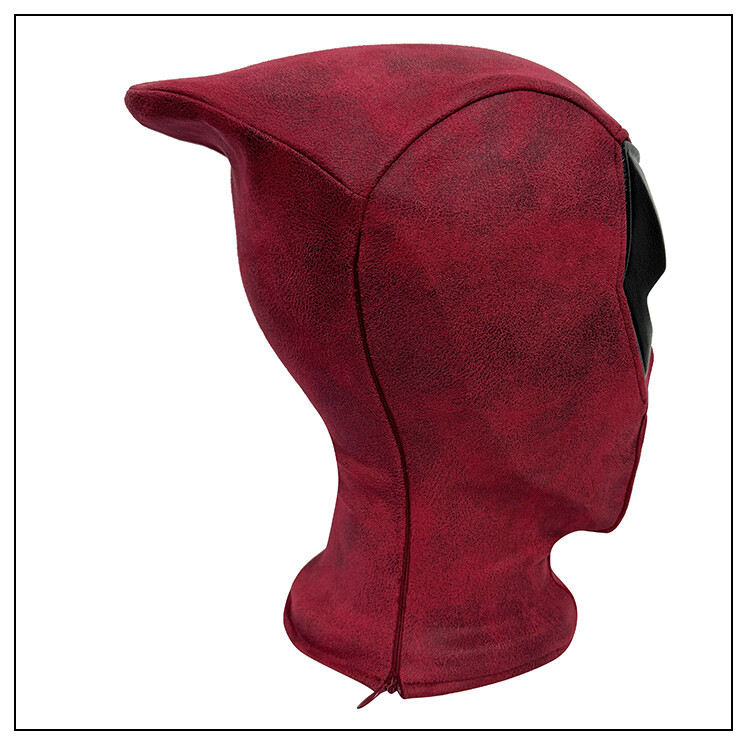 Deadpool 3 Mens Red Mask Wade Wilson Cosplay Prop Mask Headgear Gifts IN US!!!