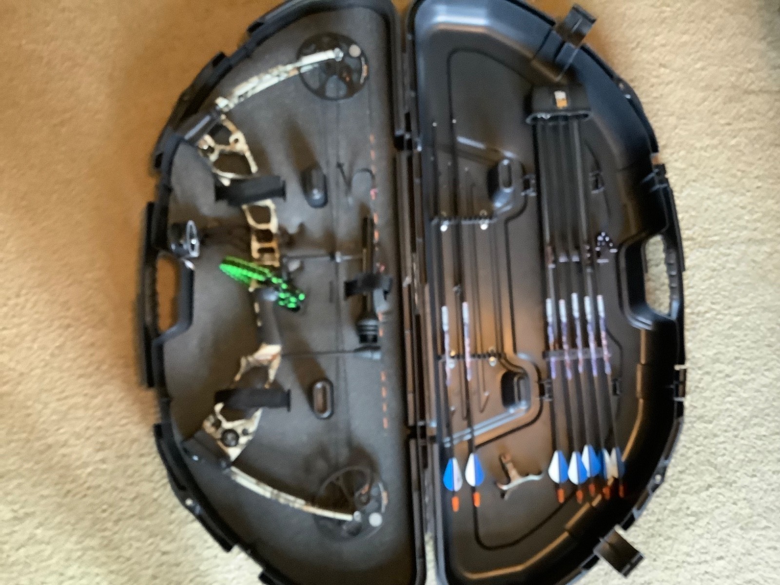 Used Mission Hype DTX Right Hand Camo Bow Pkg