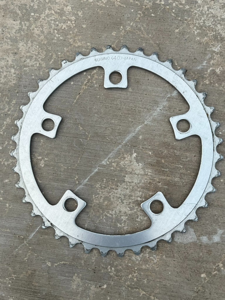 Sugino Alloy BMX Chainring | 110 BCD / 40T / EXC / Made in Japan