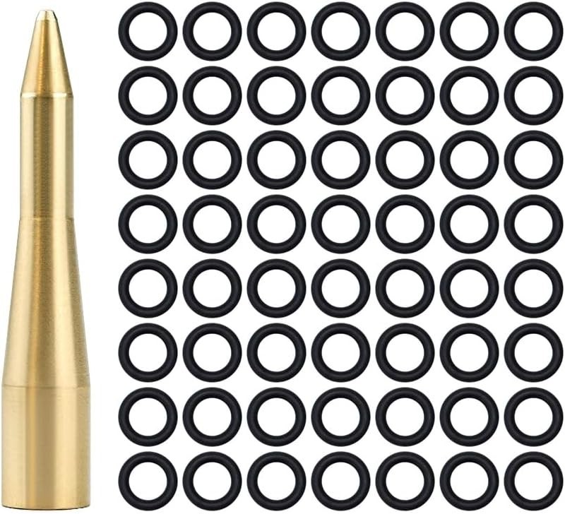 Dart Accessory: O-Ring Applicator Tool + 200 Pcs 2BA Rubber O-Rings Dart Washers