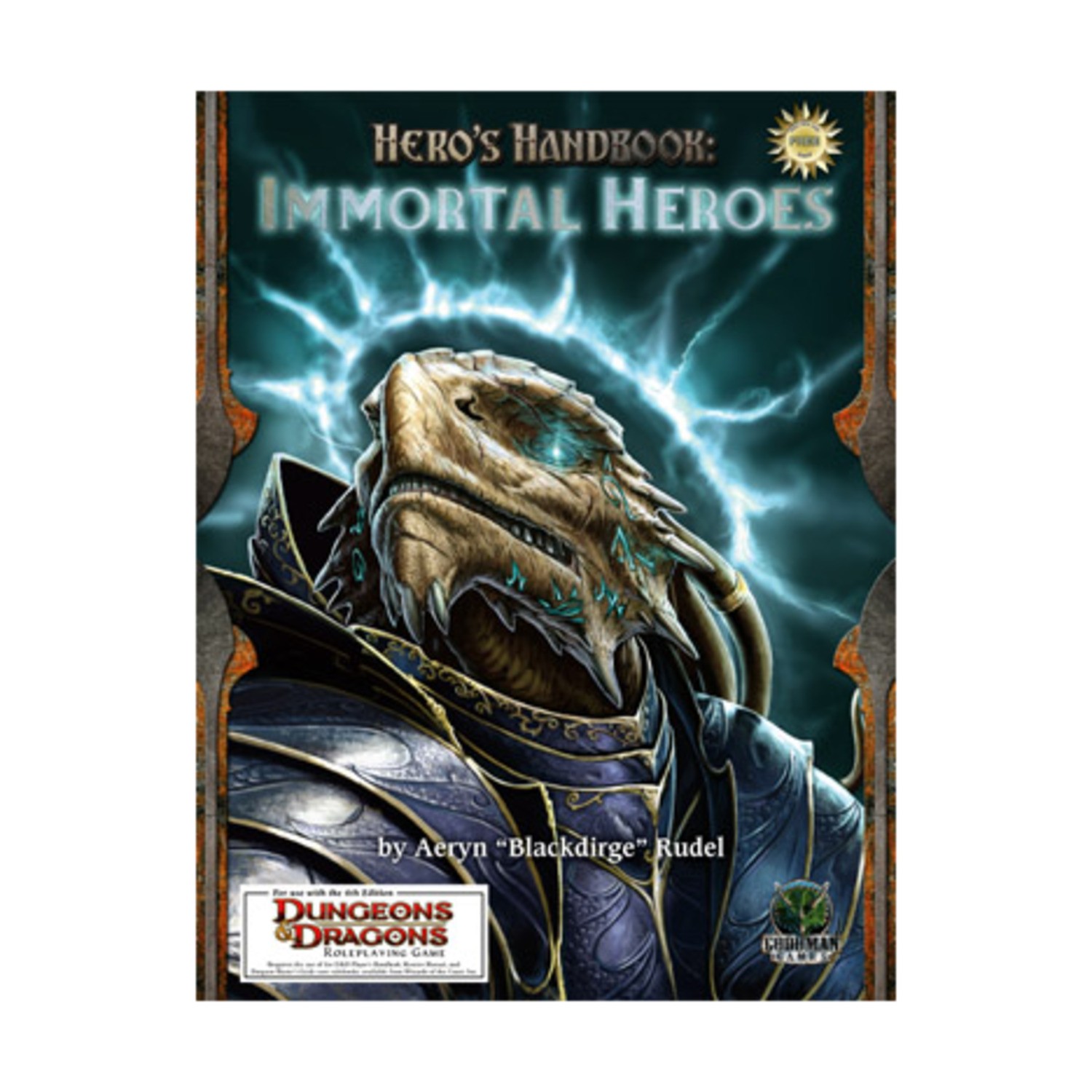 Goodman Fantasy RPG   Hero's Handbook - Immortal Heroes/Amethyst - Hearts o VG