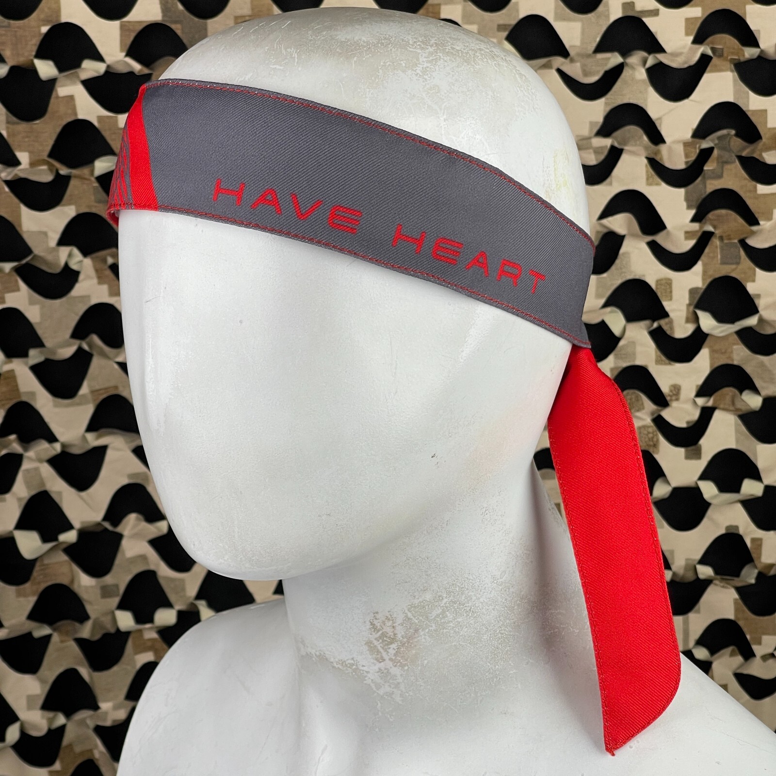 NEW Empire Headband w/ Carrying Case - Grey/Red