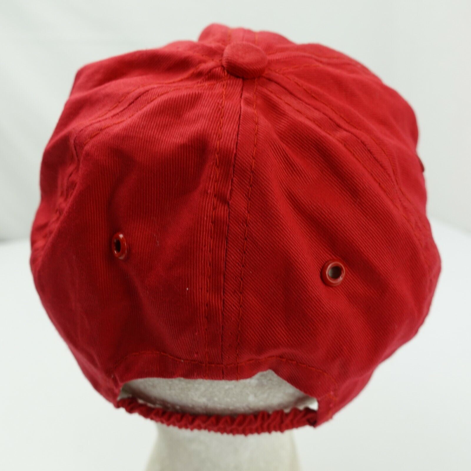 Roma Kids Blank Red Ball Cap Hat Fitted Baseball