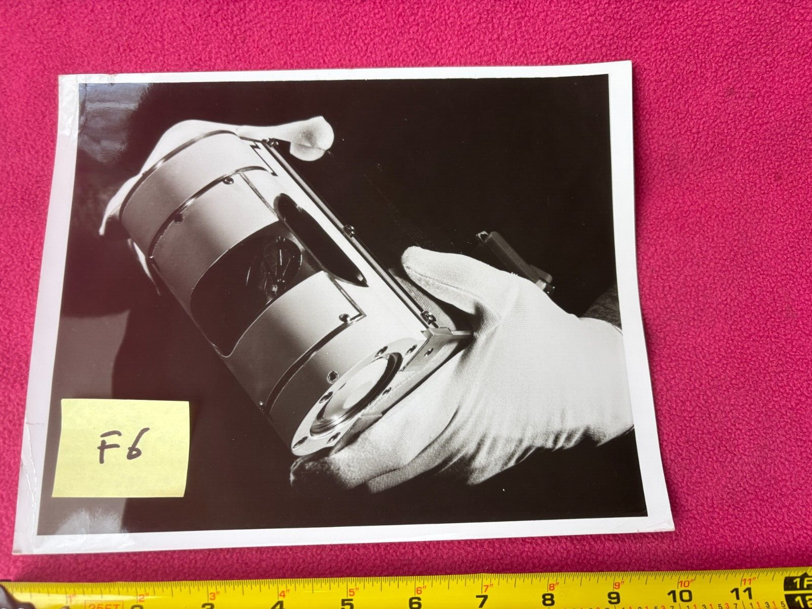 NASA vintage REAL PHOTO space AERONAUTICS martian surface IRR craft MARINER '69