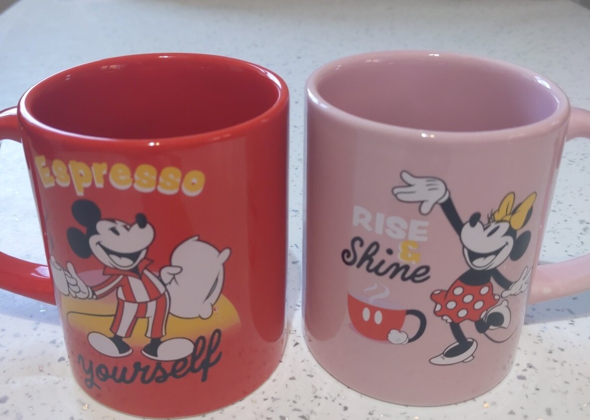 Disney His And Hers Matching Cups