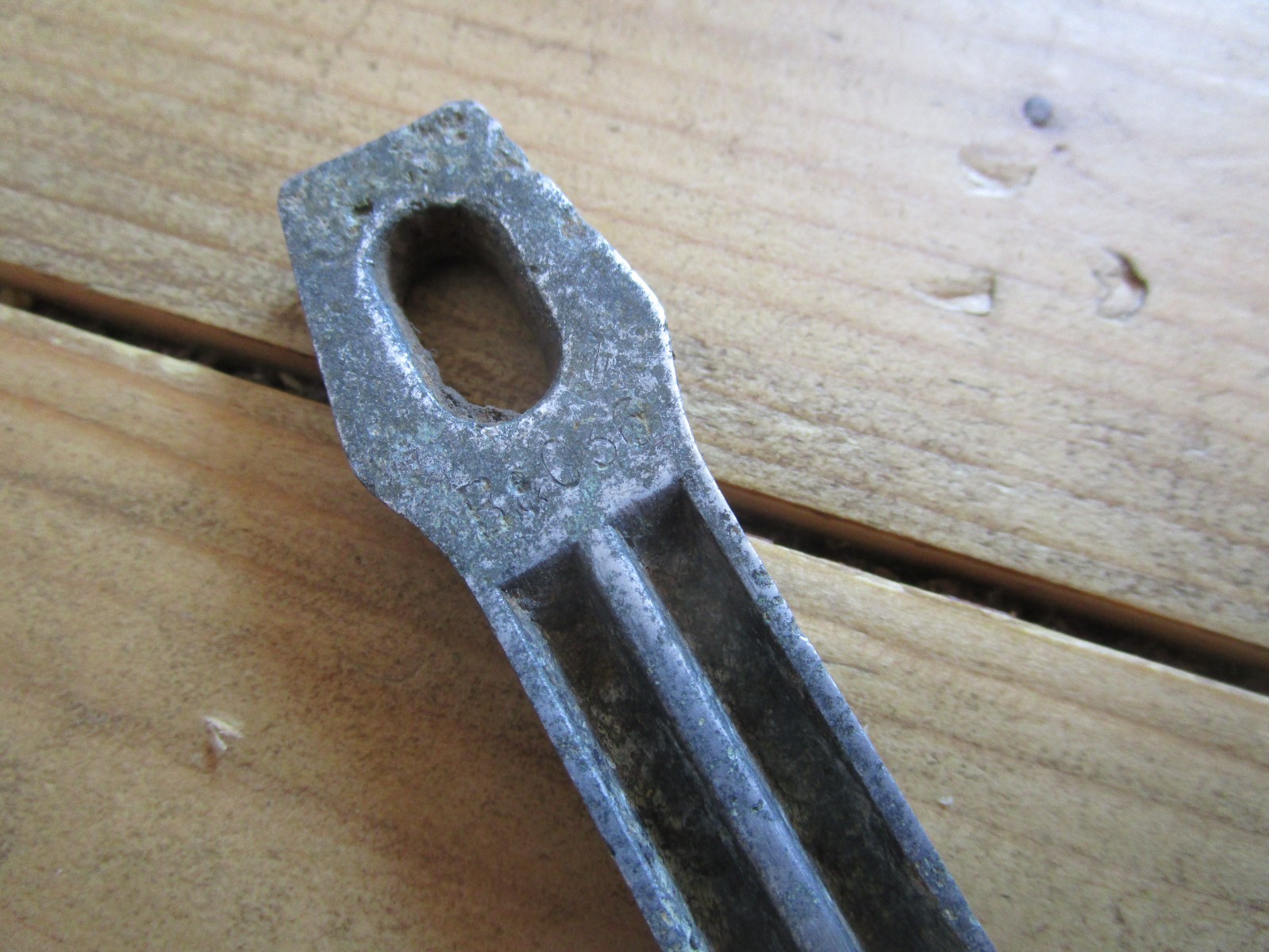 MAKER MARKED B&C 36 - Original German Tent Peg WW2 - Wehrmacht Military WWII (2)