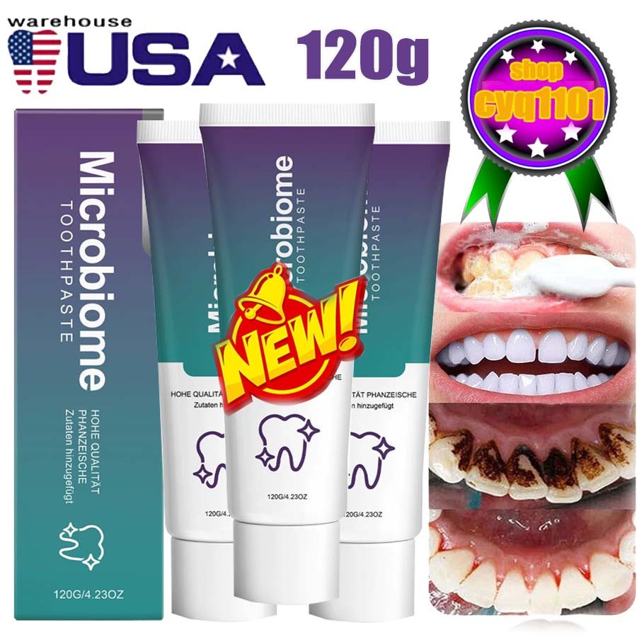 Microbiome Mint Flavor Gum Toothpaste Cleaning Toothpaste Sensitive Teeth 120g🔥
