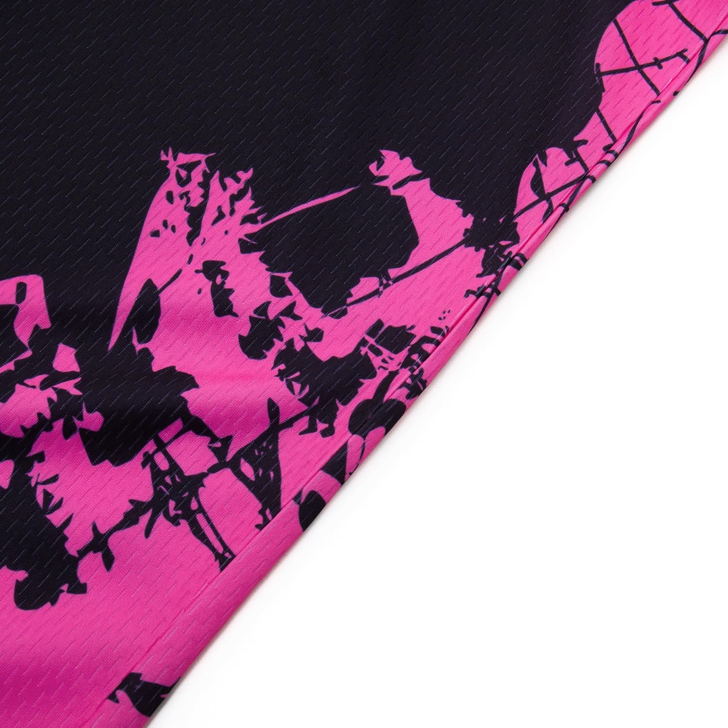 Kids MTB Cycling Jersey Shirt for Ages 412 Hot Pink Racewear Design