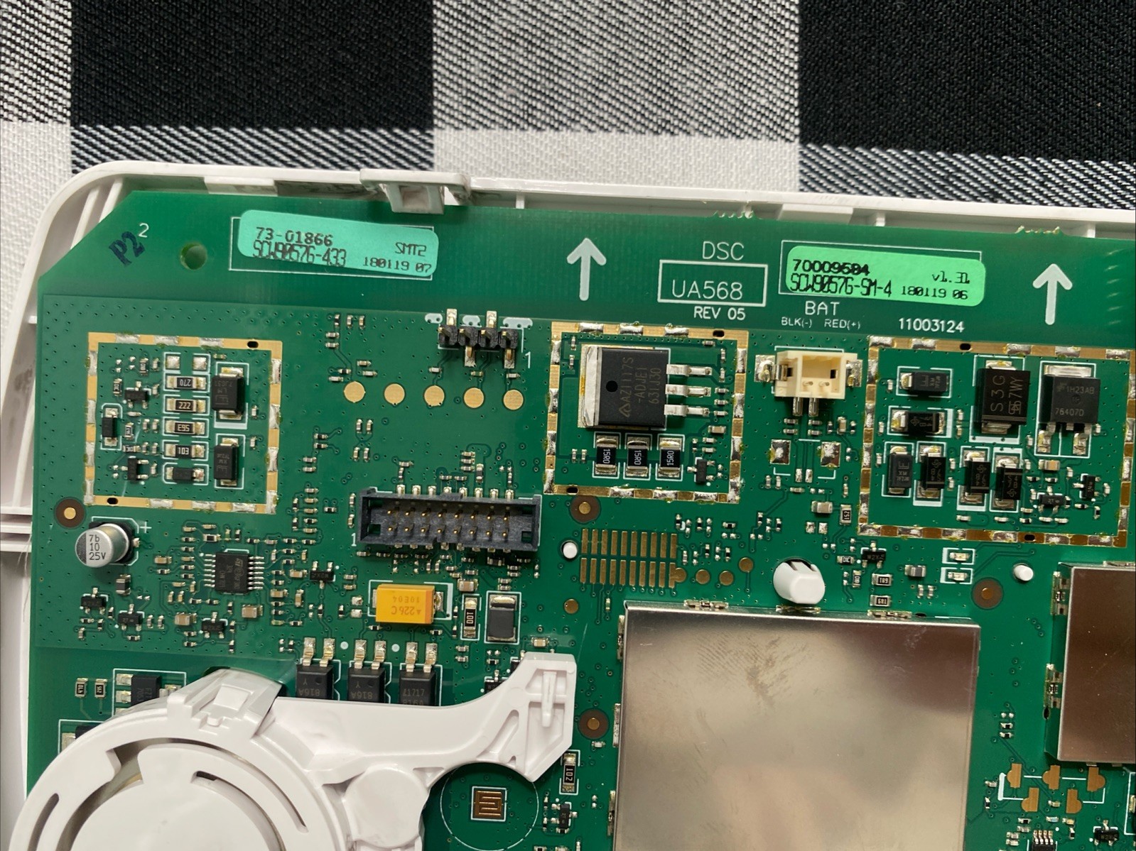 DSC Impassa SCW9057 Wireless Security Alarm Panel Only – Used Working Condition