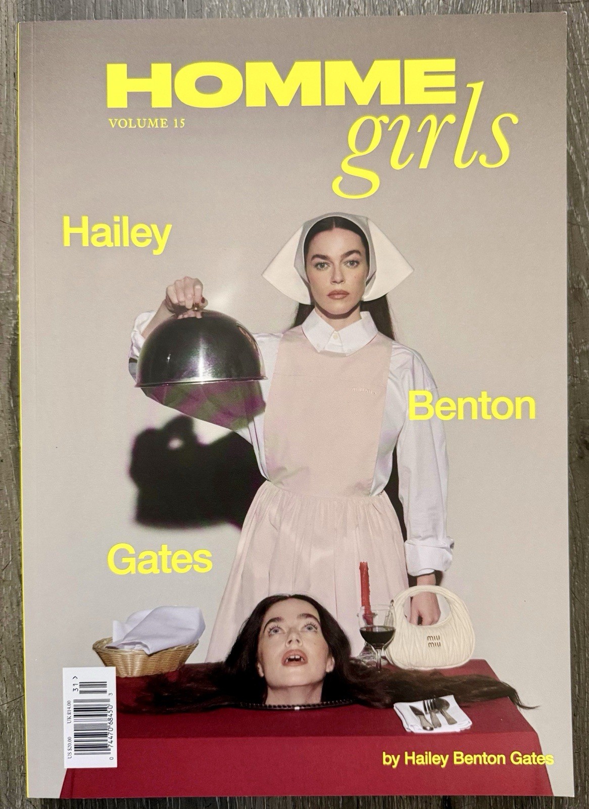 HOMME GIRLS MAGAZINE - VOLUME 15 -SPRING / SUMMER 2026 - HAILEY - BRAND NEW