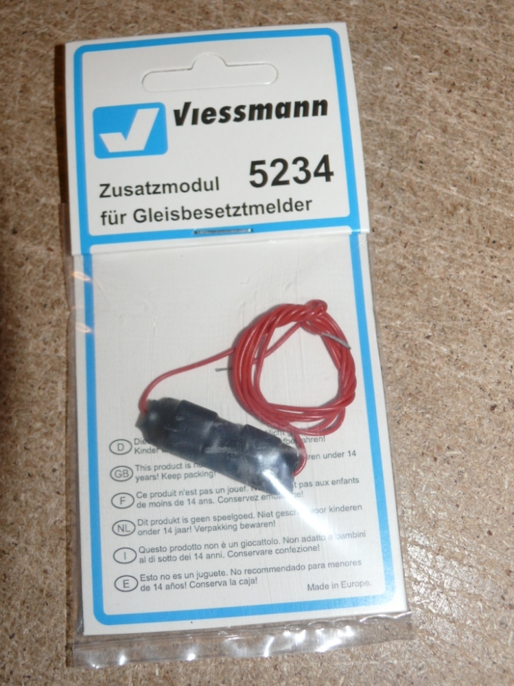 SH Viessmann 5234 Zusatzmodul für Gleisbesetztmelder