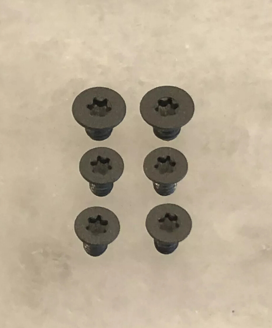 Charcoal Gray Replacement Scale & Pivot ScrewSpyderco Manix 2 G10 Handle 6pcs