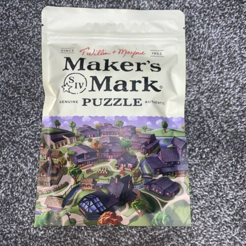 New/Sealed Maker's Mark Bourbon 150pc Puzzle Star Hill Farm From 2021~ FREE SHIP