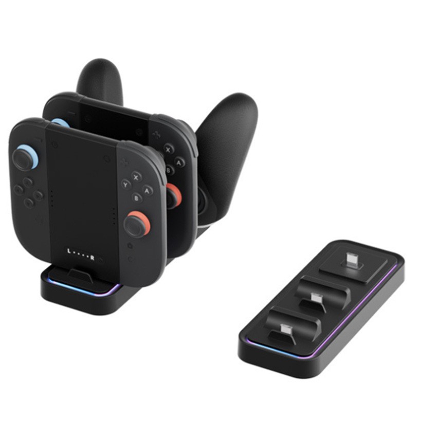 For Switch2 Joycon /Switch2 Pro Controller Charging Dock Station Type C Port