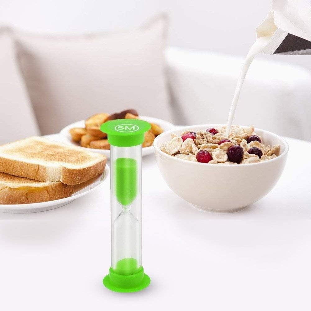 Sand Timer 6 Colors Hourglass Sandglass Sand Clock Timer 30sec / 1min / 2mins /