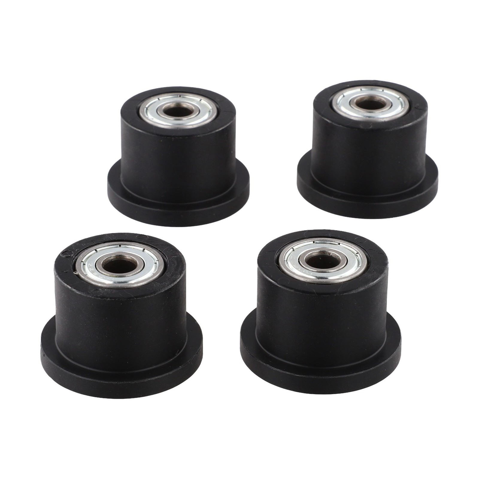 Rowing Machine Seat Roller Wheels 4pcs for High Intensity Training