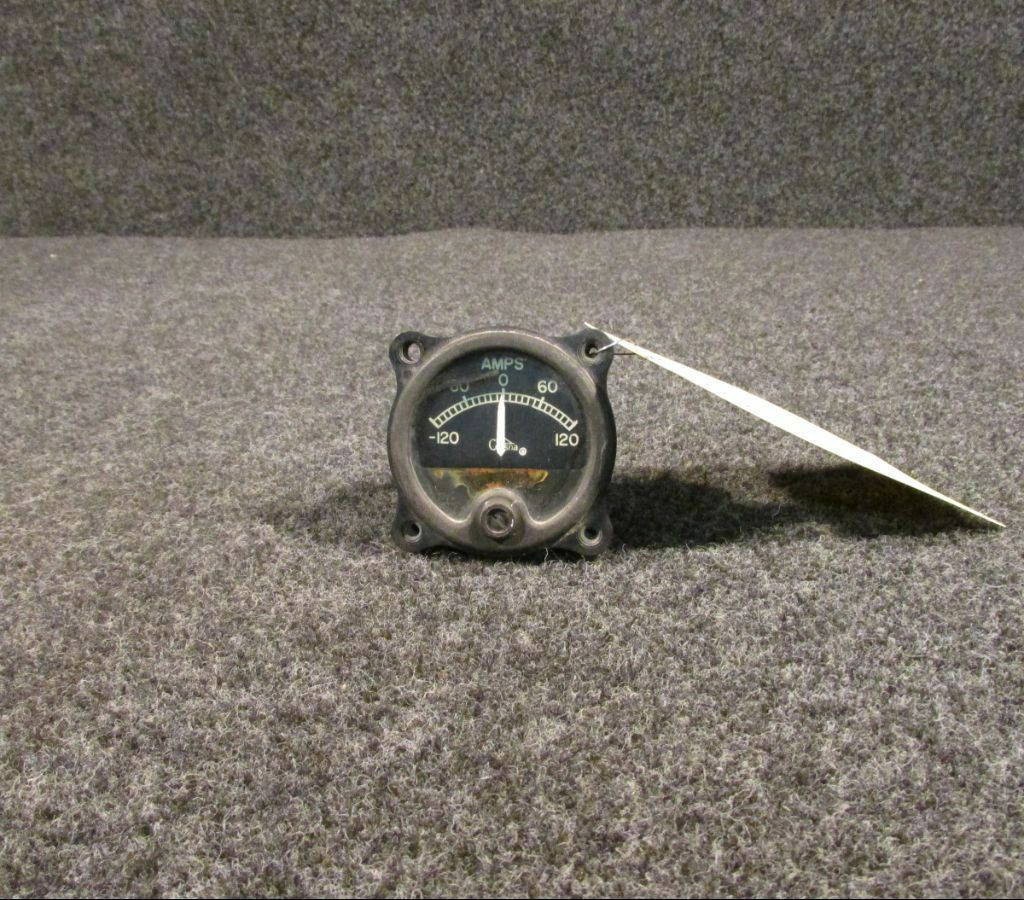 Cessna Ammeter 0-120/-120 Amps