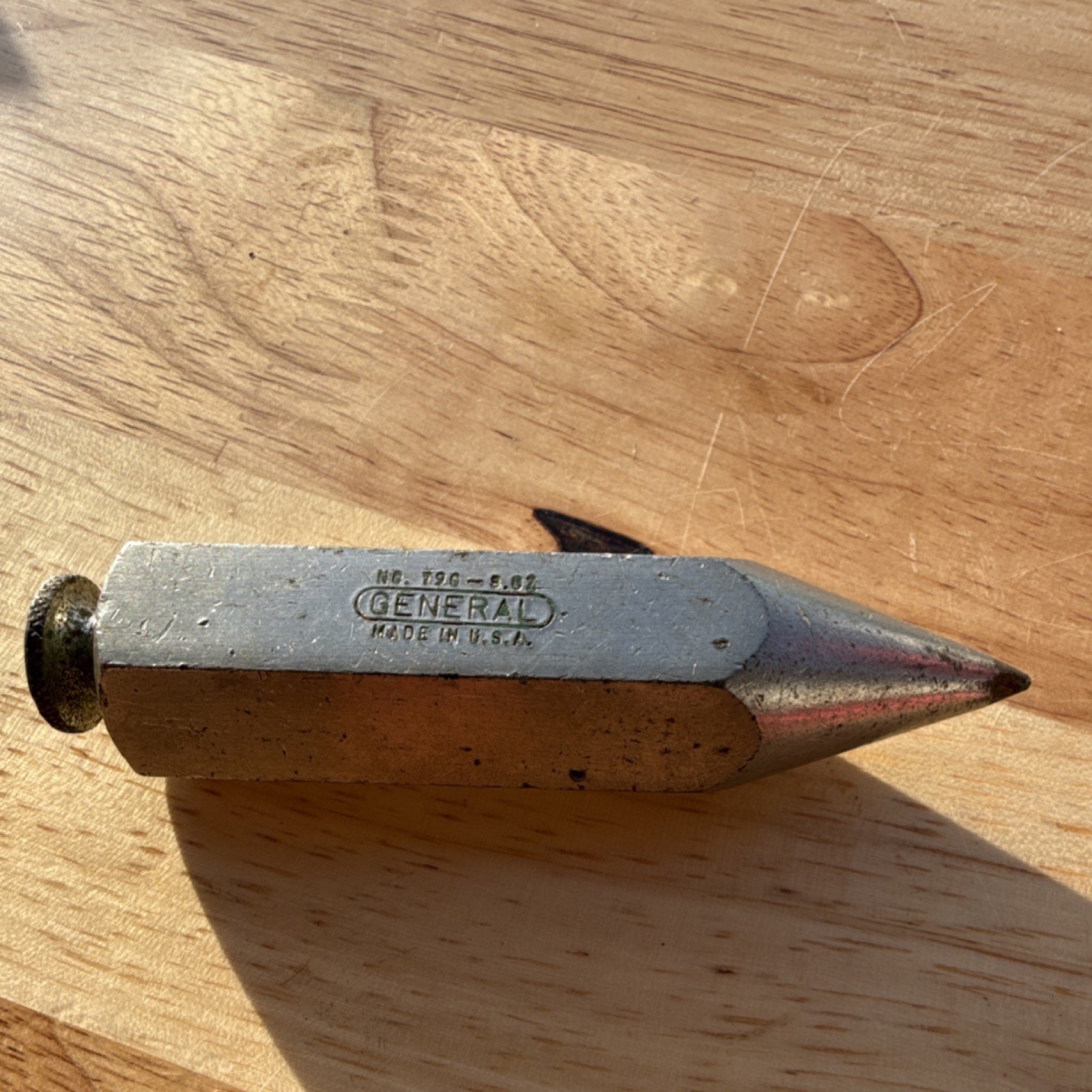 General 790 Traditional Metal Plumb Bob Silver 8 oz MPN 790 Made in USA
