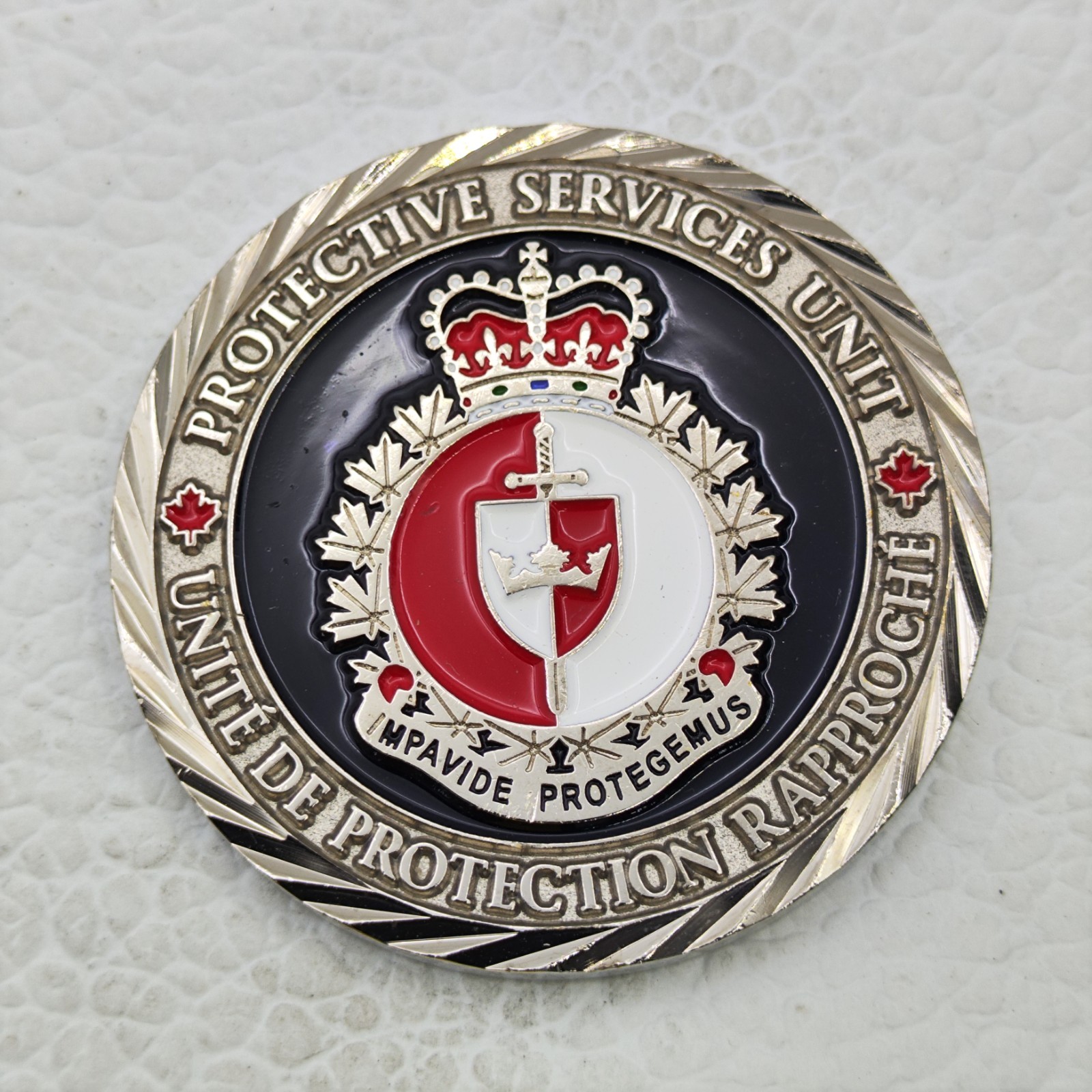 Canadian Armed Forces Protective Services Unit Challenge Coin #5