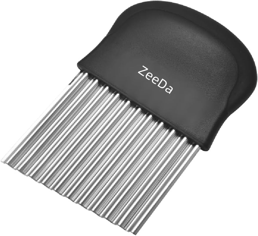 Lar Crinkle Cutter Potato Knife Cutter French Fry Slicer Potato