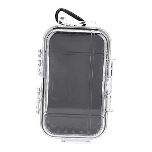 Small Waterproof Storage Case, Outdoor Survival Waterproof Dry Box transparent
