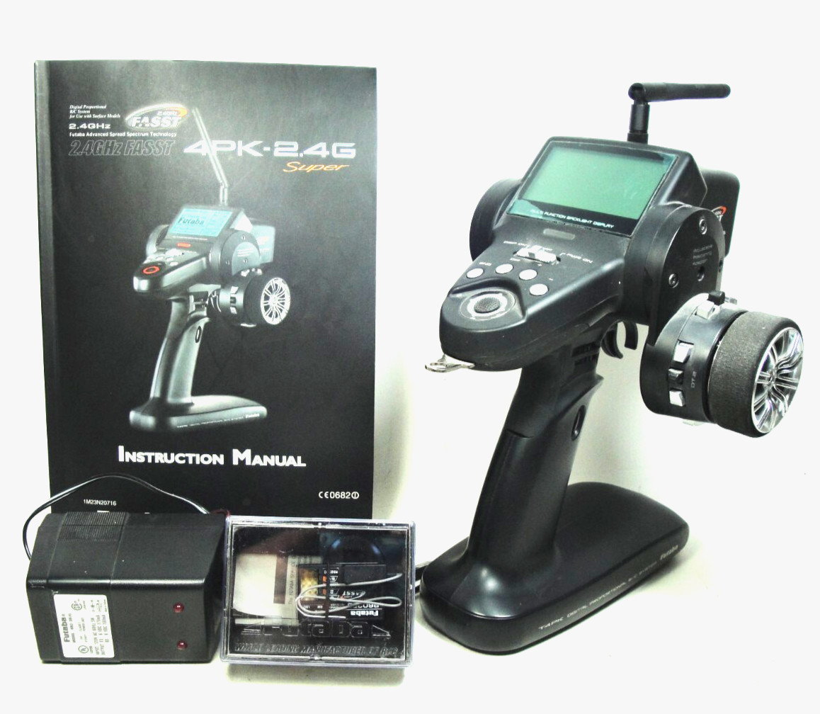 Futaba 4PK Super 2.4GHz FASST Radio System w/R603FS Receiver