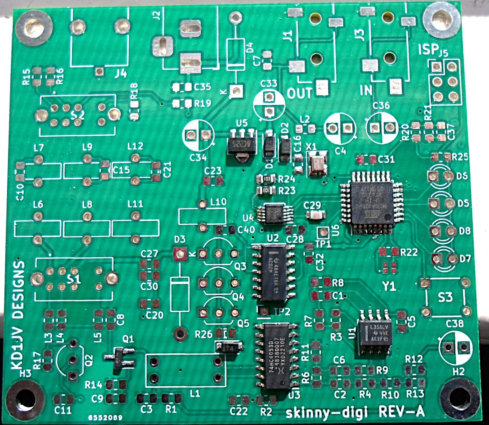 FT8/FT4/WSPR Digital mode QRP Transceiver kit