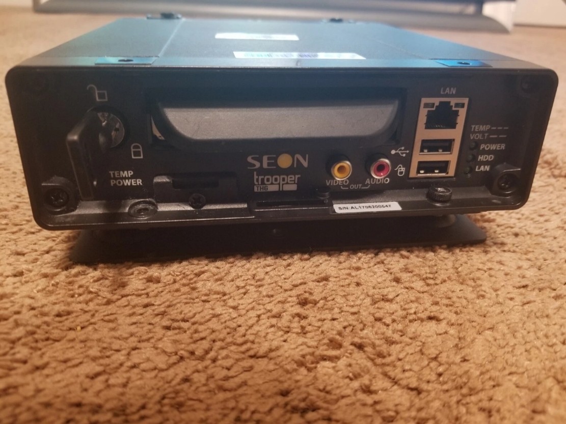(3) Seon Trooper TH6 DVRS & (3) Seon Trooper Th6 Hard Drives