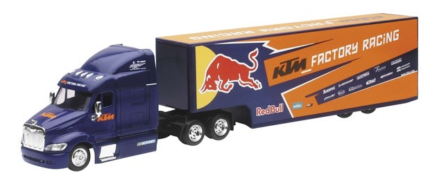 New Ray Toys 1:43 Scale Truck Red Bull KTM Factory Race Team