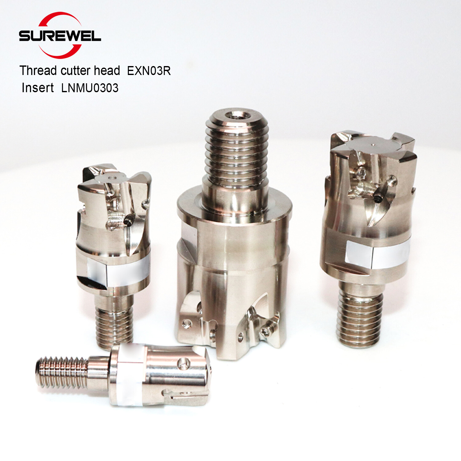 EXN03R fast feed locking tooth type milling cutter head Tool LNMU0303ZER Inserts